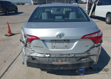 2015 Toyota Corolla Le из США, поврежденный, VIN 5YFBURHE7FP365629